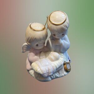 Precious Moments 1997 Nativity Ornament – “Baby Jesus with Angels”